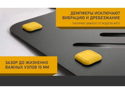 Защита бака для HAVAL Jolion (21-) 1,5 бен. AT/MT 2WD / Хавал Джолион